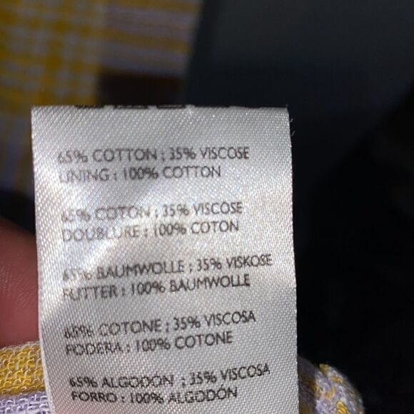 URBAN OUTFITTERS PLAID PURPLE & YELLOW MAXI DRESS - Picture 7 of 10